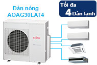 Dàn nóng máy lạnh Multi Fujitsu 3.5 HP AOAG30LAT4 Inverter