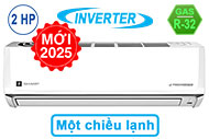 Máy lạnh Sharp Inverter 2 HP AH-XP18CSWA