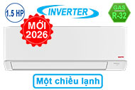 Máy lạnh Sanyo Inverter 1.5 HP SO/SI-12TSJIVND