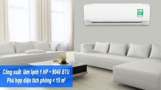Máy lạnh 1 chiều Panasonic CU/CS-N9VKH-8