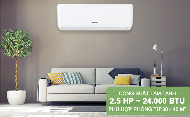Máy lạnh reetech 1.5 HP RT12-DE-A